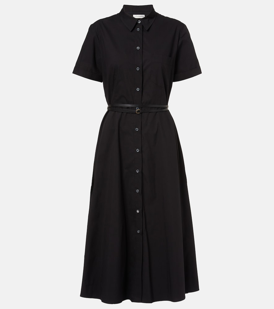 Abito chemisier Kiera in misto cotone