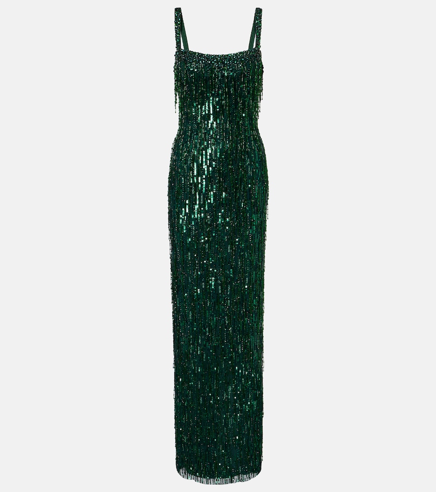 Jenny Packham Fleur sequined gown