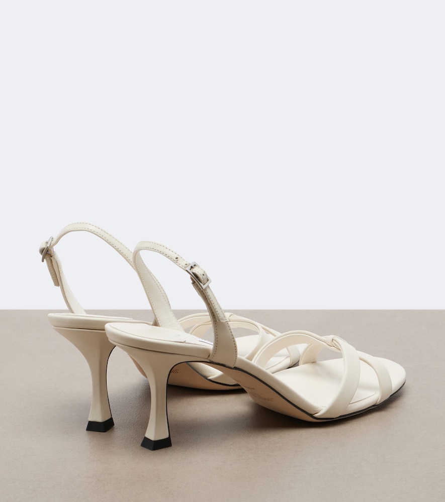 Elsy Leather Slingback Sandals