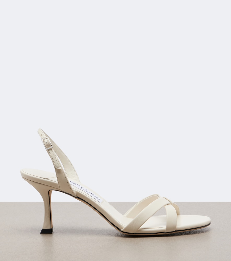 Elsy Leather Slingback Sandals