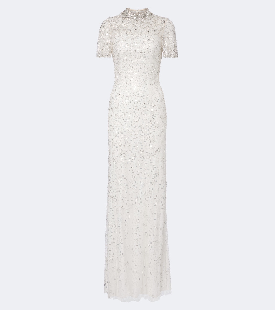 Jenny Packham Abito lungo Orchid