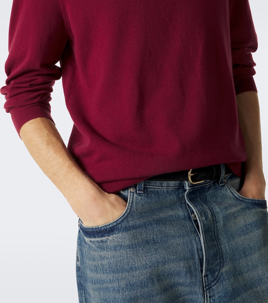Mr Fenchurch Cashmere Half-Zip Sweater