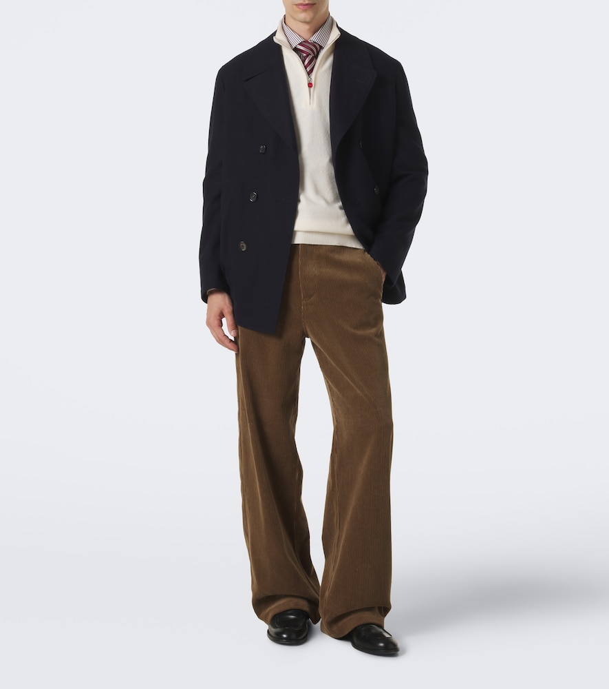 Cashmere Half-Zip Sweater
