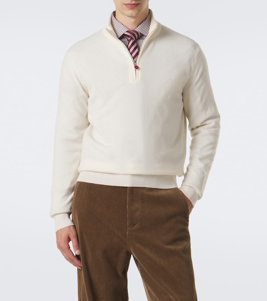 Cashmere Half-Zip Sweater