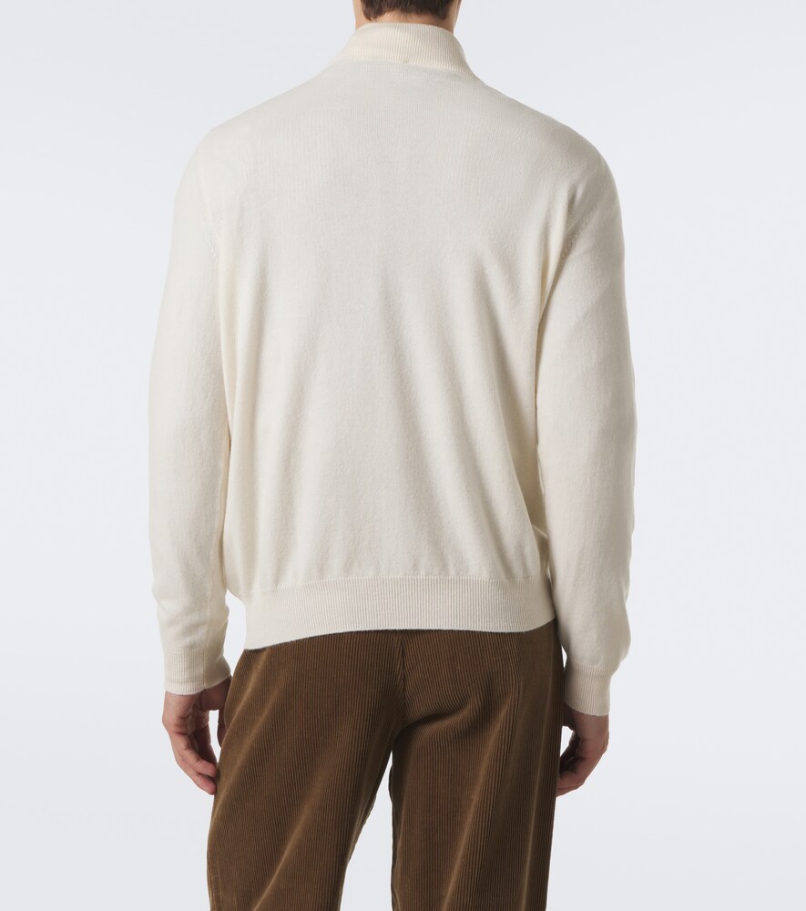 Cashmere Half-Zip Sweater