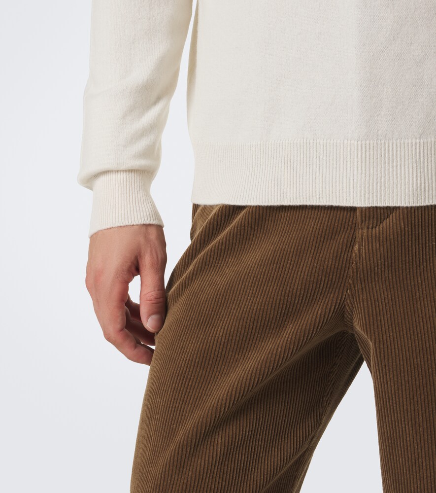 Cashmere Half-Zip Sweater