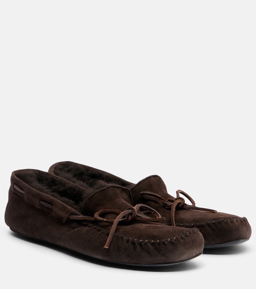 Segelschuhe Lucca aus Veloursleder mit Shearling