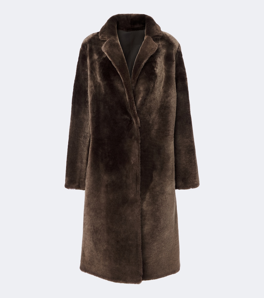 Mantel aus Shearling