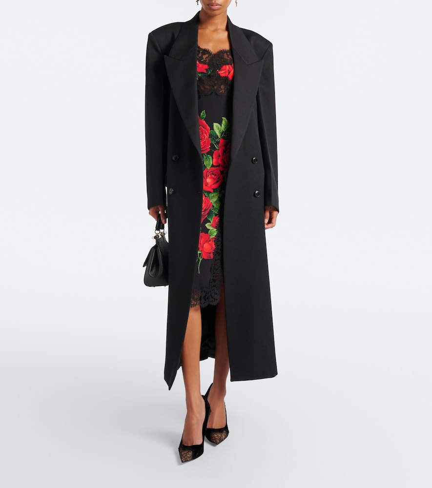 Meadow Lace-Trimmed Velvet Pumps