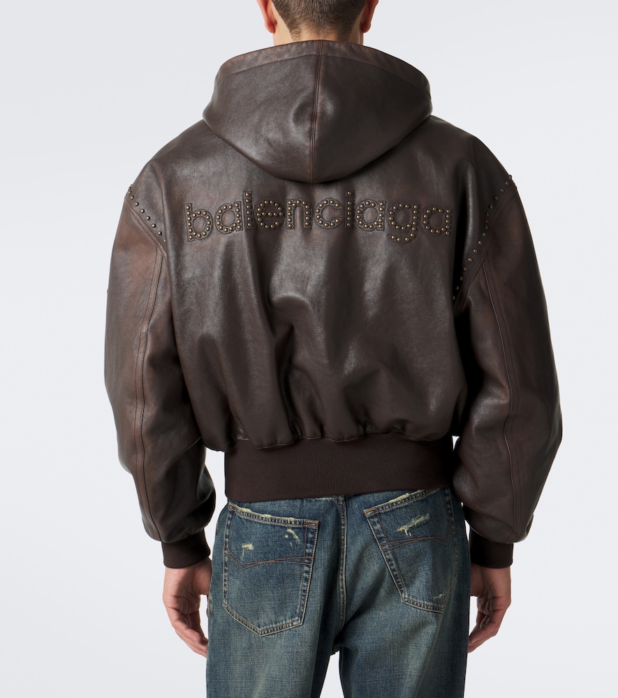 Studded Hooded Jacket