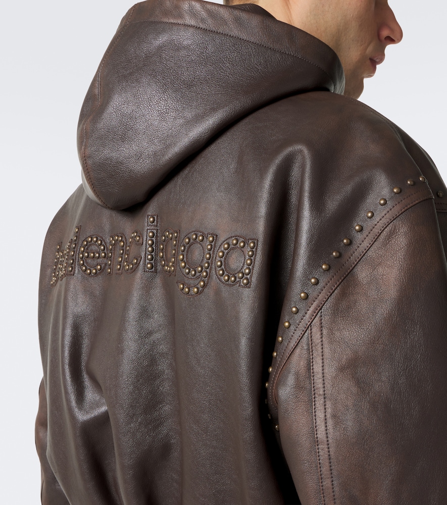 Studded Hooded Jacket