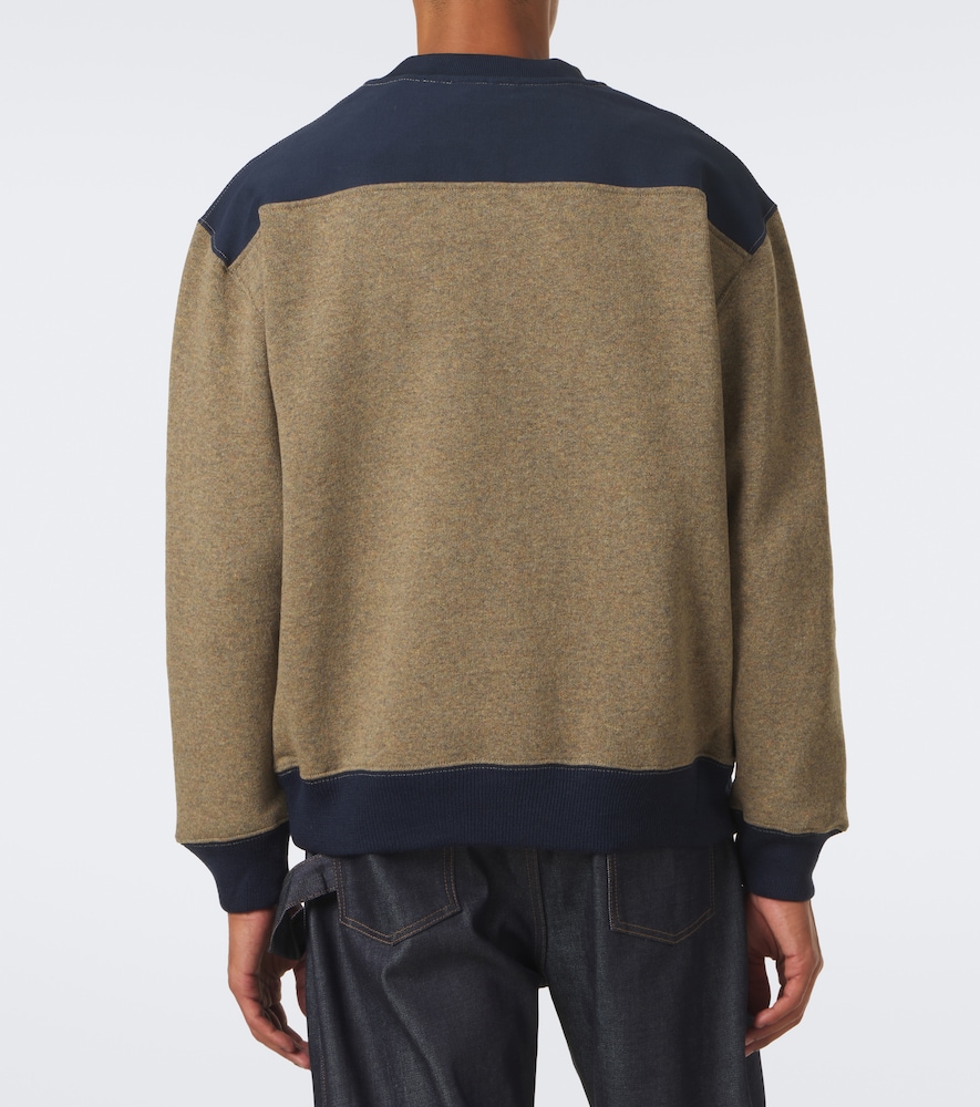 Wool-Blend Half-Zip Sweater
