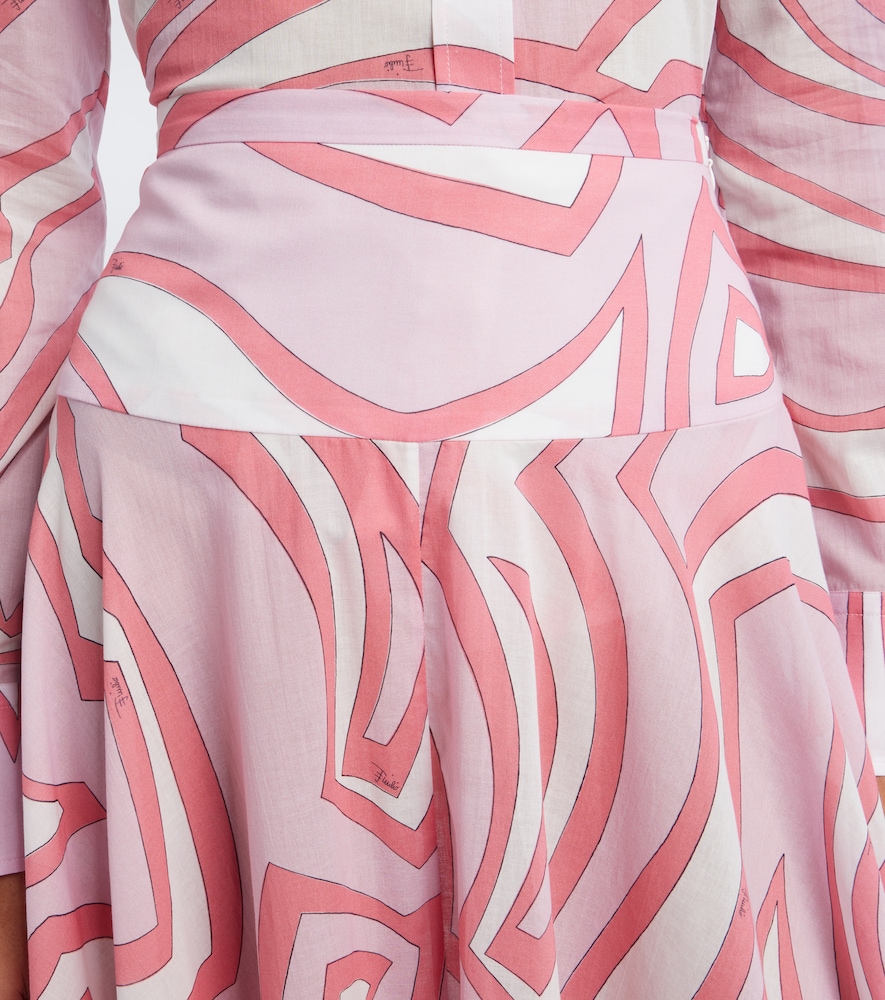 Pucci Labirinto Cotton Maxi