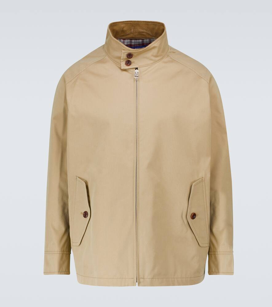 Click to view more detailed imagery on our partner's website Junya Watanabe Corduroy-collar Cotton-blend Jacket In Beige