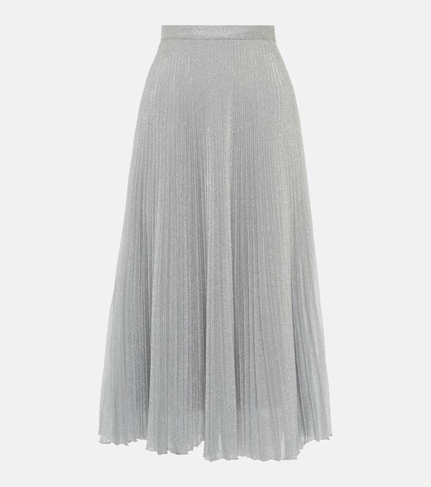 Prada Lamé midi skirt