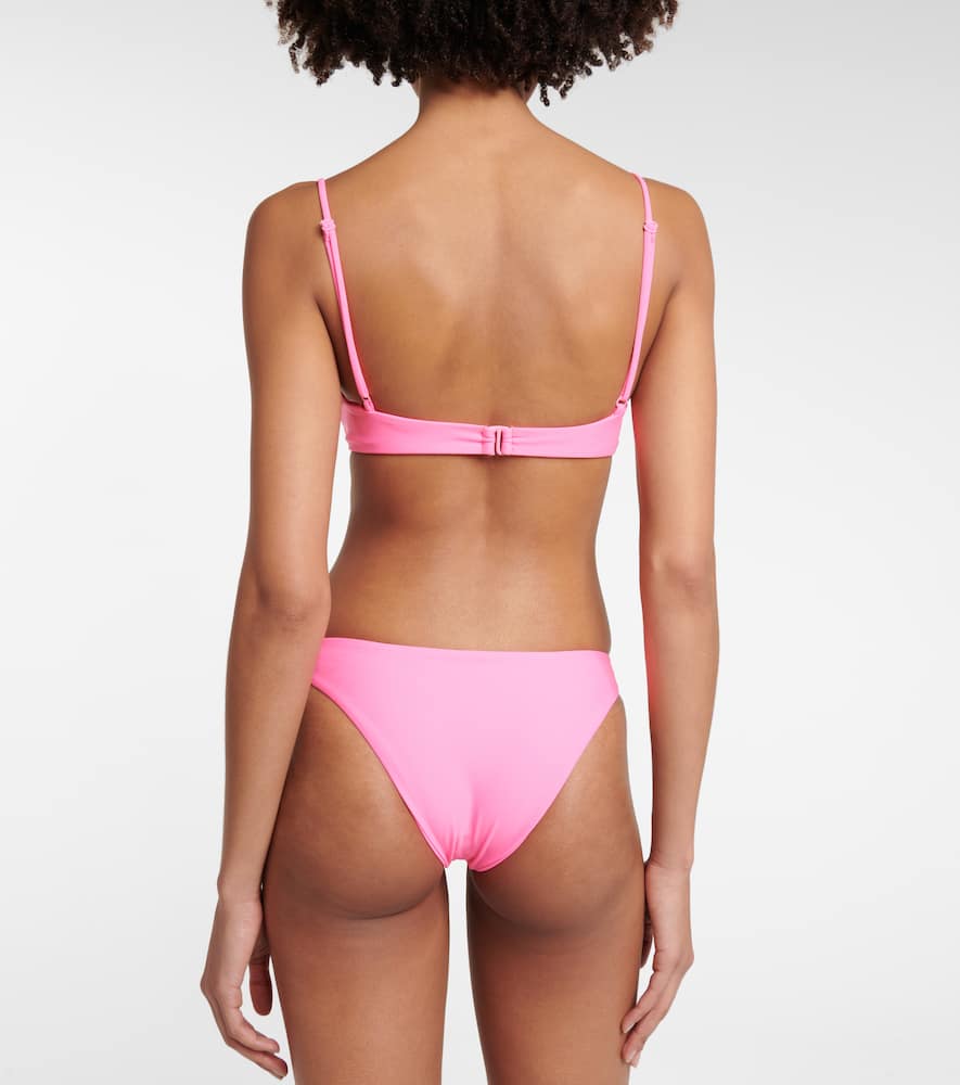 Jade Swim Mia Bikini Top In Pink Tbc