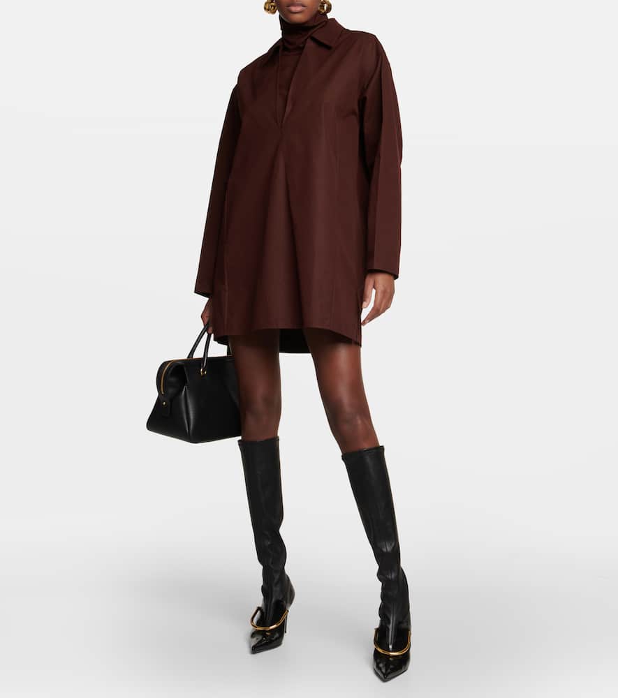 Jil Sander Stiefel Aus Leder In Black