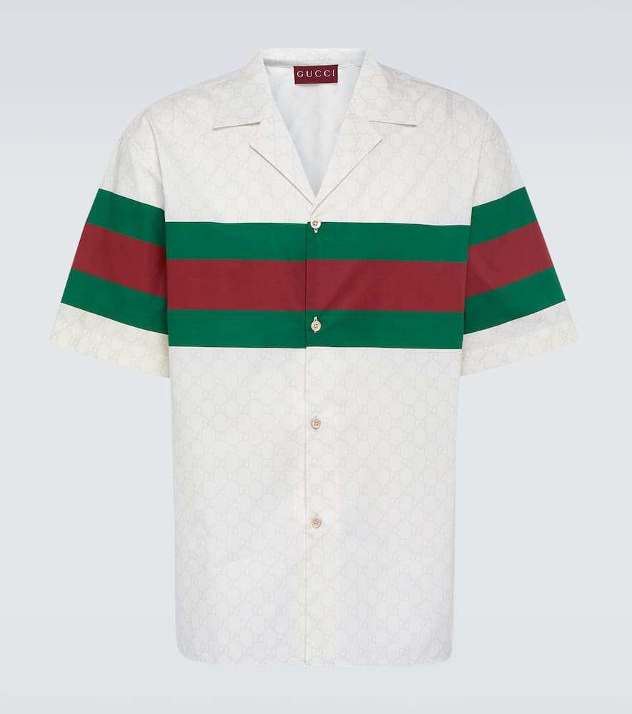 GG cotton bowling shirt