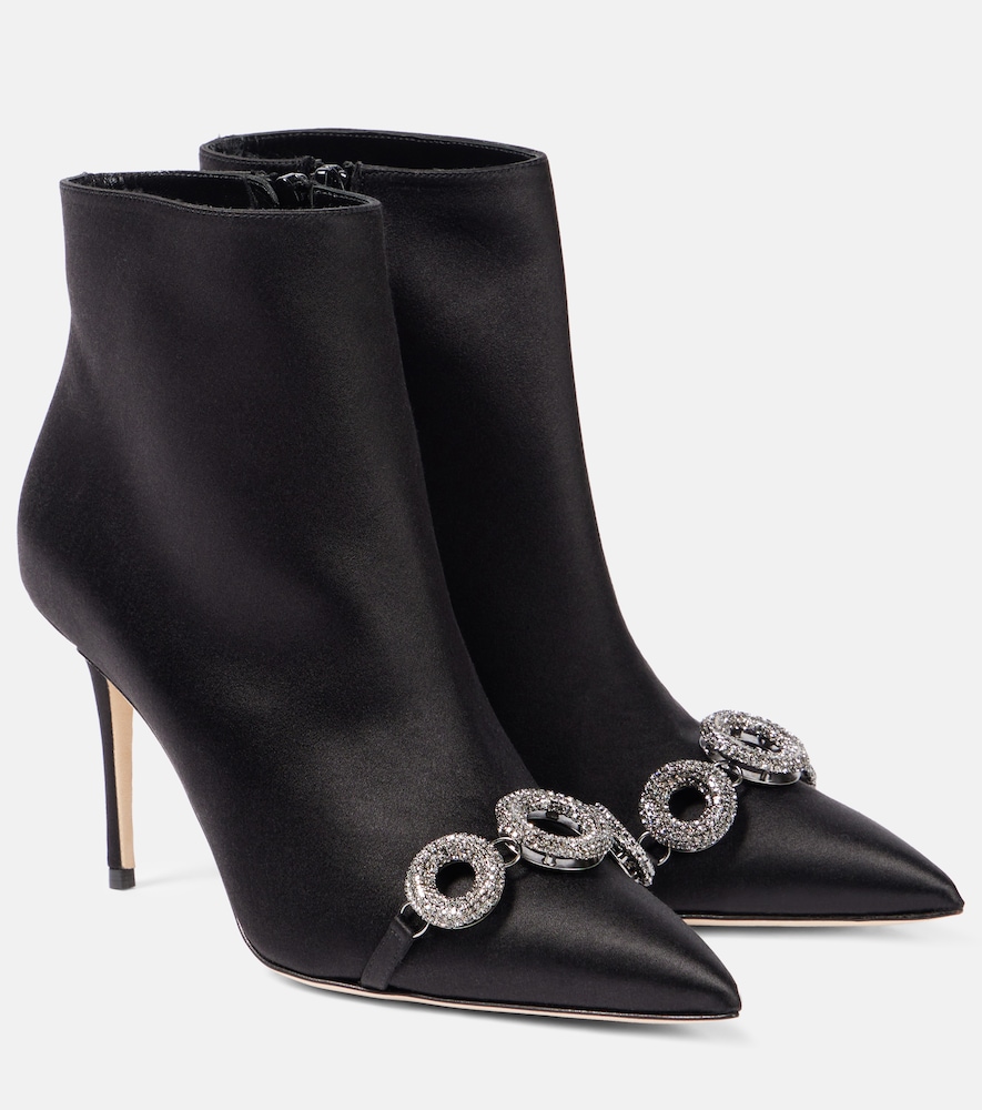 Manolo Blahnik Stivaletti Balvisa in raso