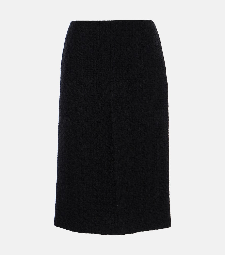 Gucci Wool-blend tweed midi skirt