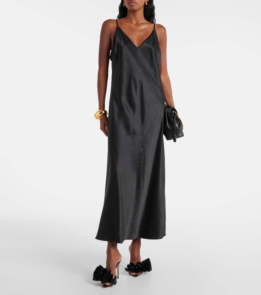 Gianvito Rossi 105mm Gabrielle Patent Leather Mules In Black