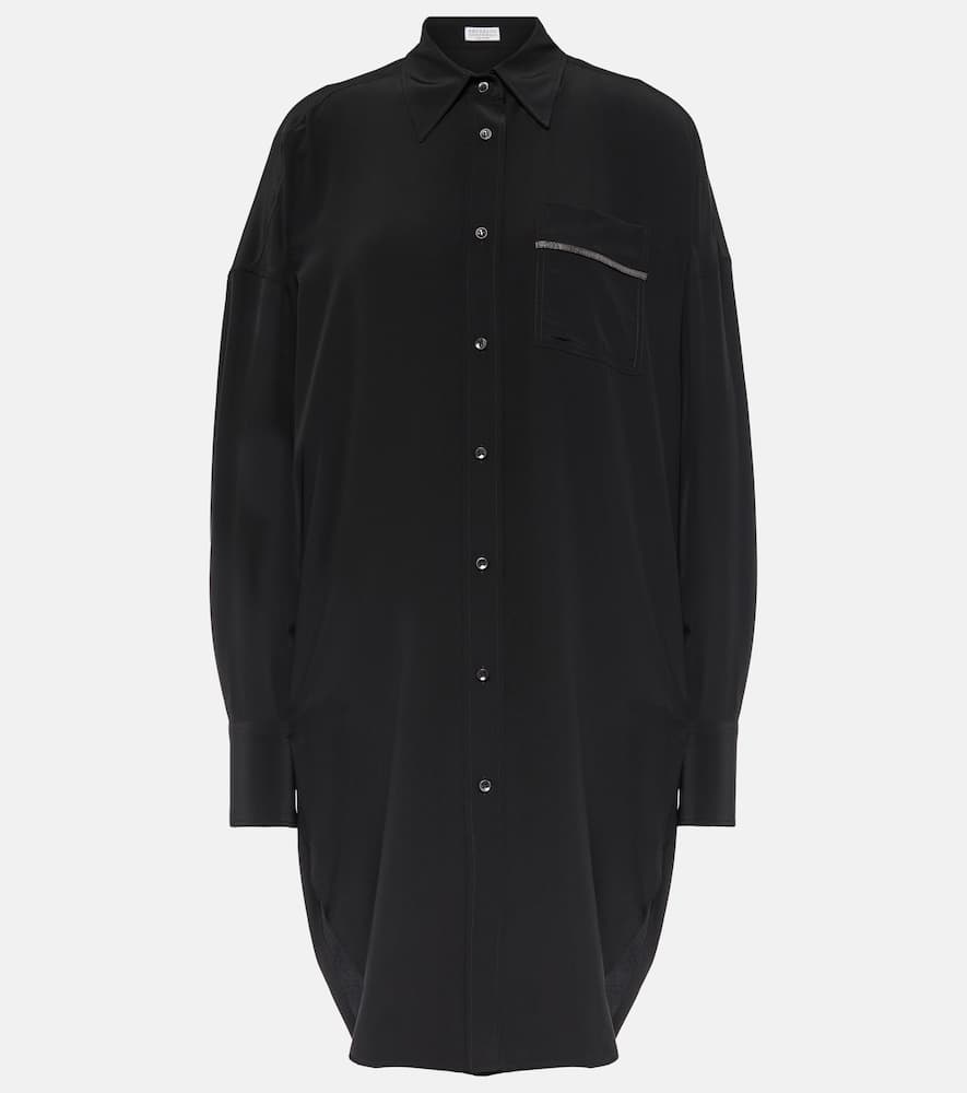 Brunello Cucinelli Oversized silk shirt