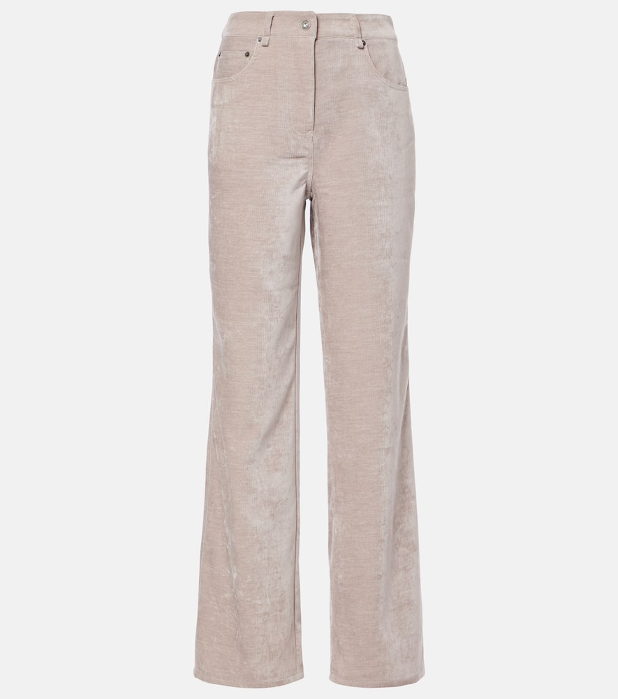 Proenza Schouler White Label Donovan chenille wide-leg pants