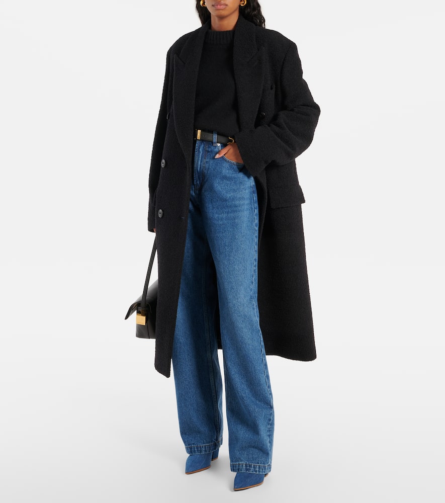 GIANVITO ROSSI KEINNA 85 DENIM ANKLE BOOTS