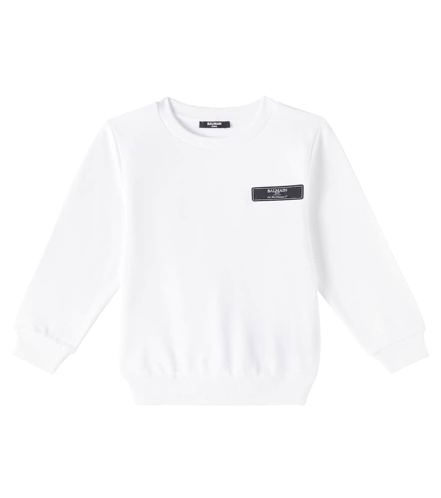 BALMAIN COTTON SWEATSHIRT