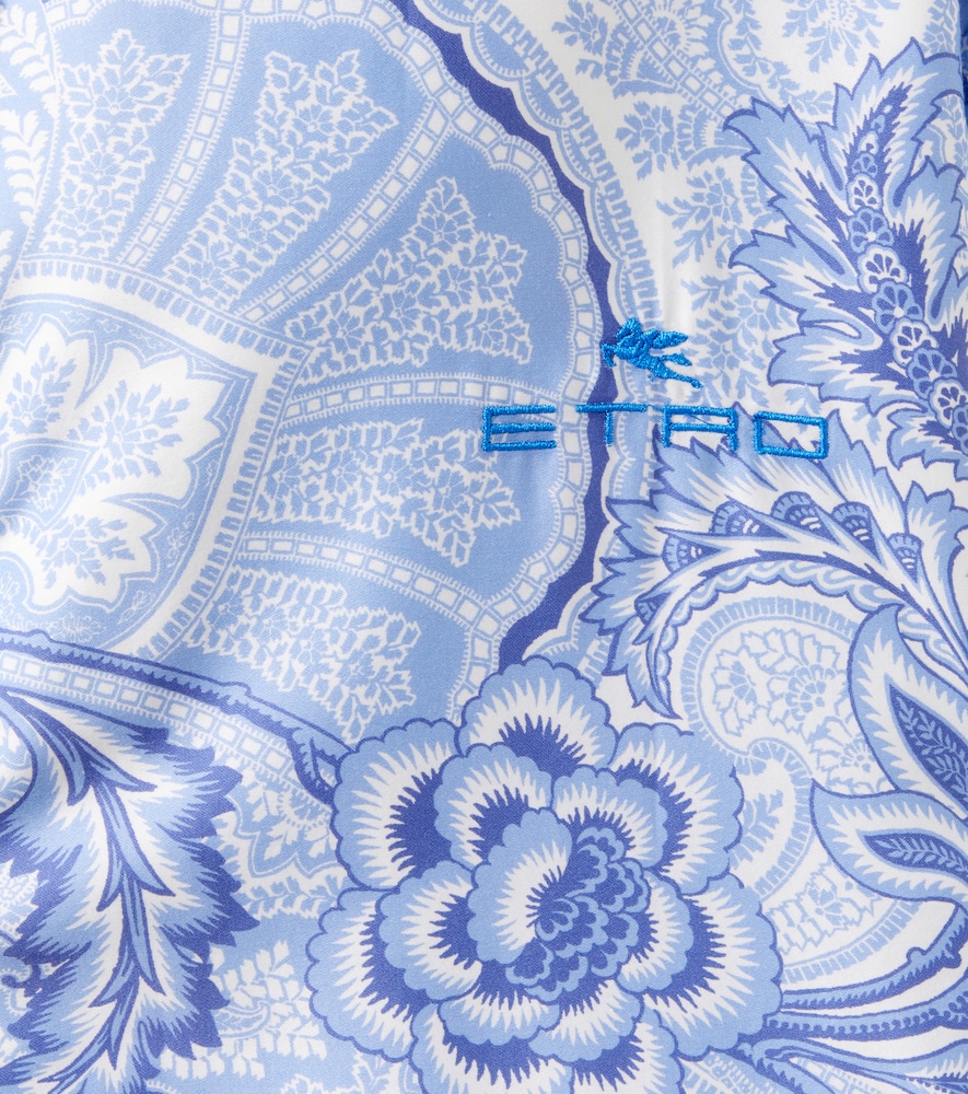  Etro Etro Printed Cotton Bathrobe 