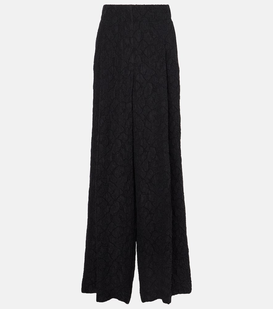Dries Van Noten Elastic Waist Casual Pants In Black