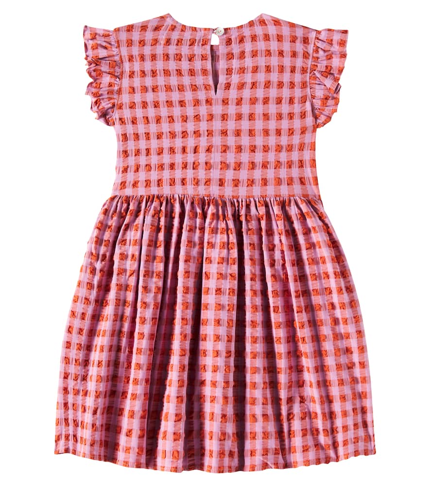 The New Society Kleid Iris Aus Einem Baumwollgemisch In Pink