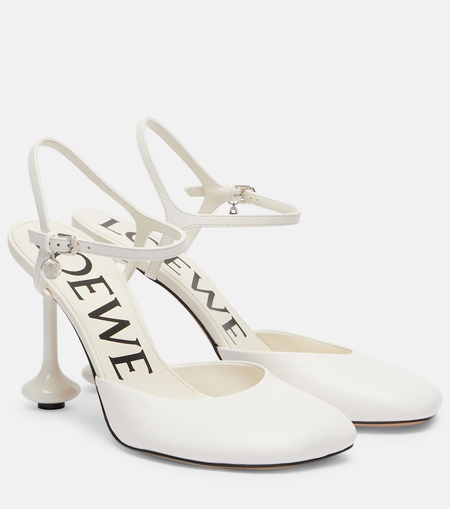 Toy 90 leather pumps