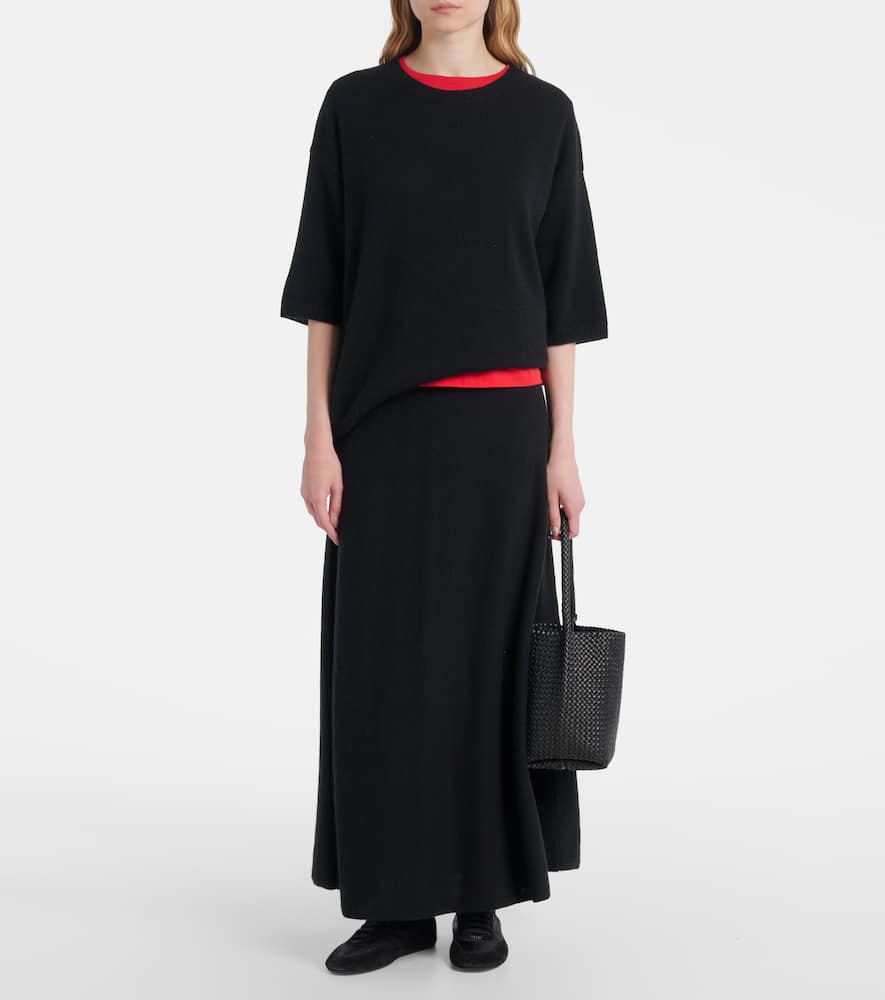 Lisa Yang Mila Oversized Cashmere Sweater In Black