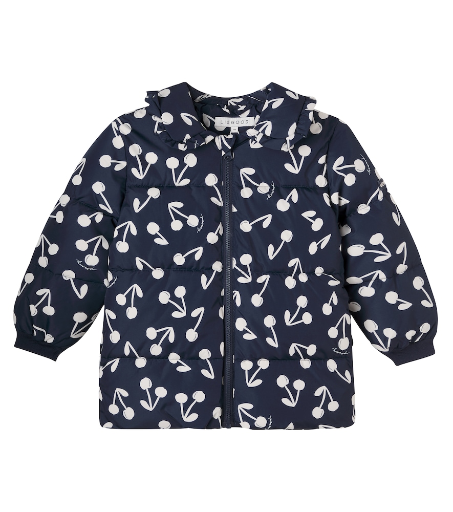 Liewood Blue Anemone Printed Puffer Jacket Y Size 6 - Mytheresa