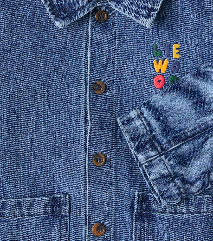  Liewood Liewood Bestickte Hemdjacke Kinsley Aus Denim 