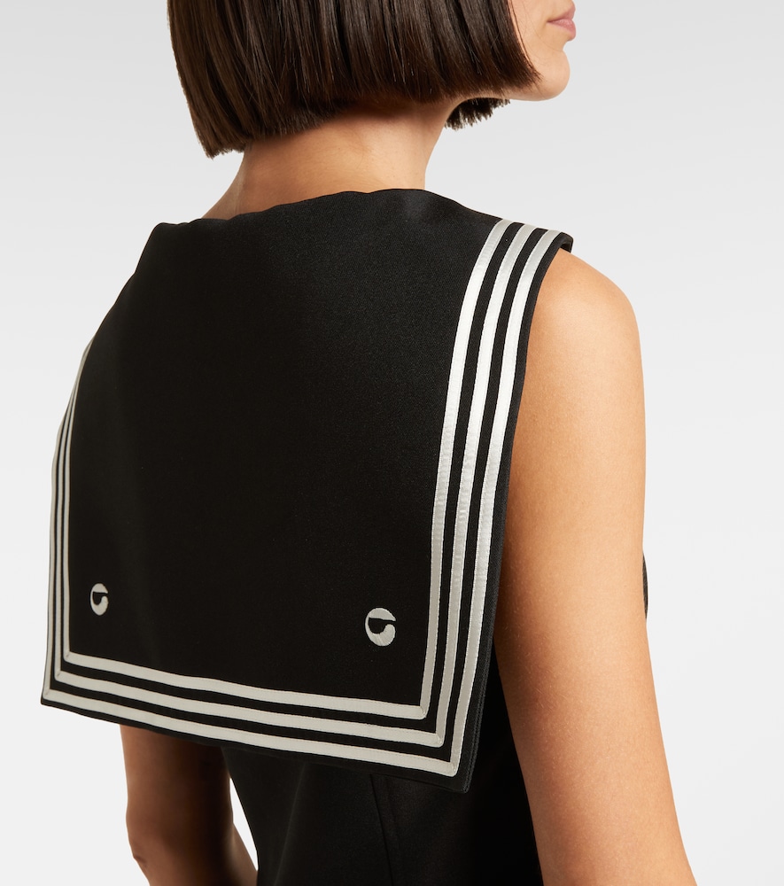  Coperni Coperni Belted Pleated Minidress 