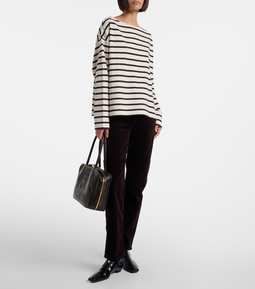 Citizens of Humanity Striped cotton T-shirt