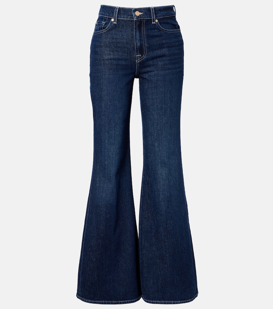 7 For All Mankind High-waisted flared jeans