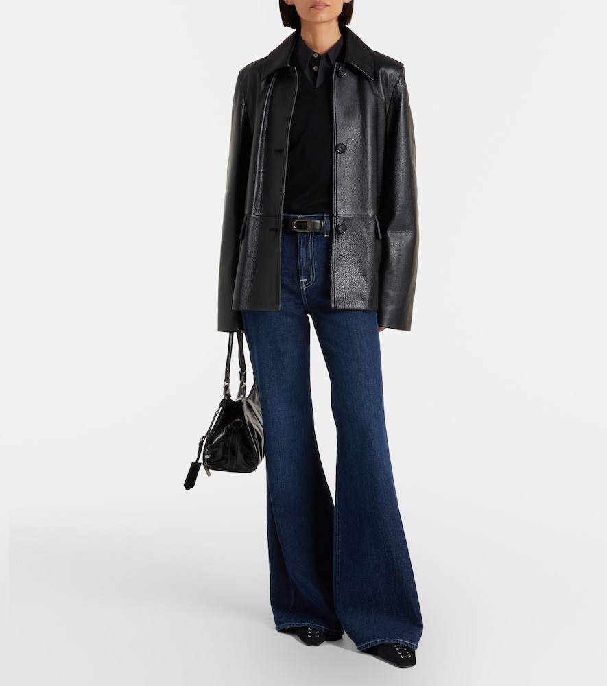 7 For All Mankind High-waisted flared jeans