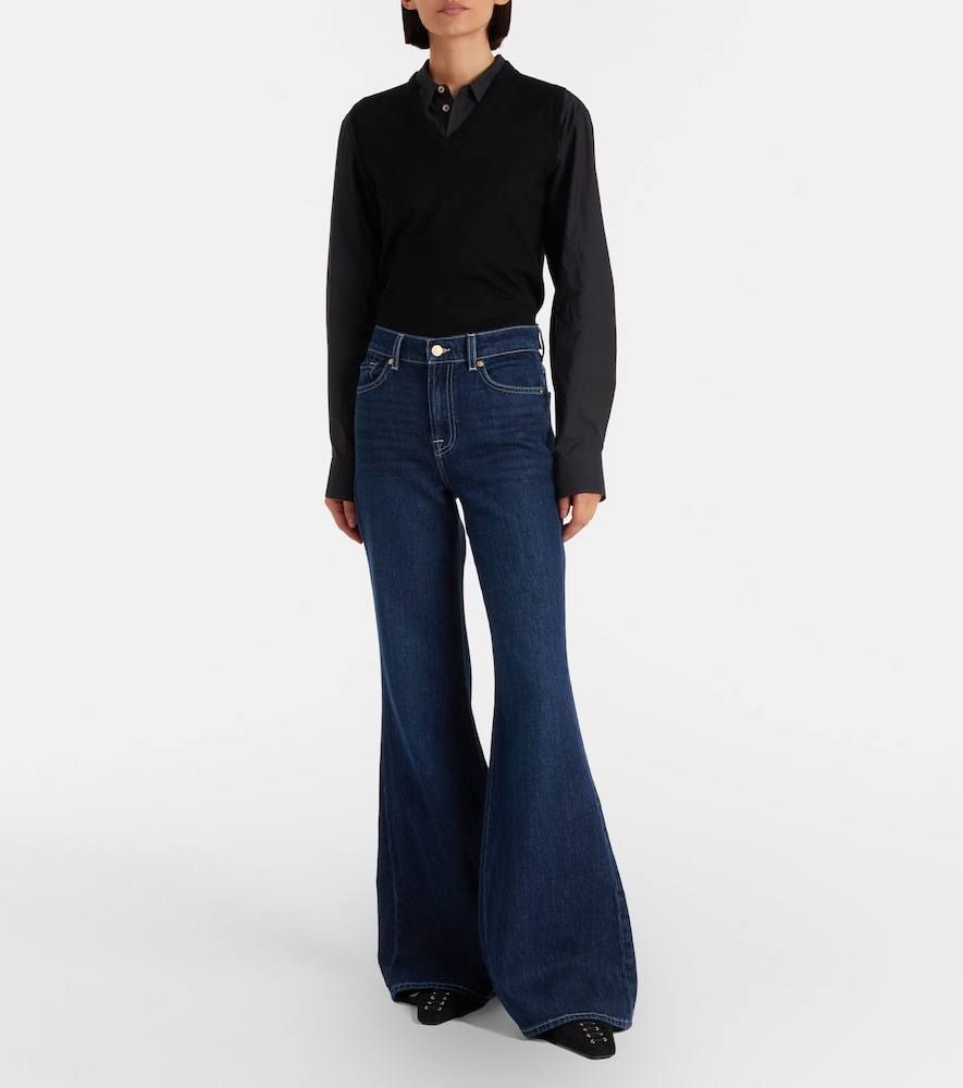  7 For All Mankind 7 For All Mankind High-rise Flared Jeans 