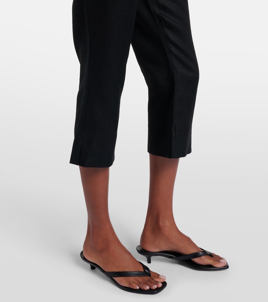  Faithfull Faithfull Caprihose Aus Leinen 