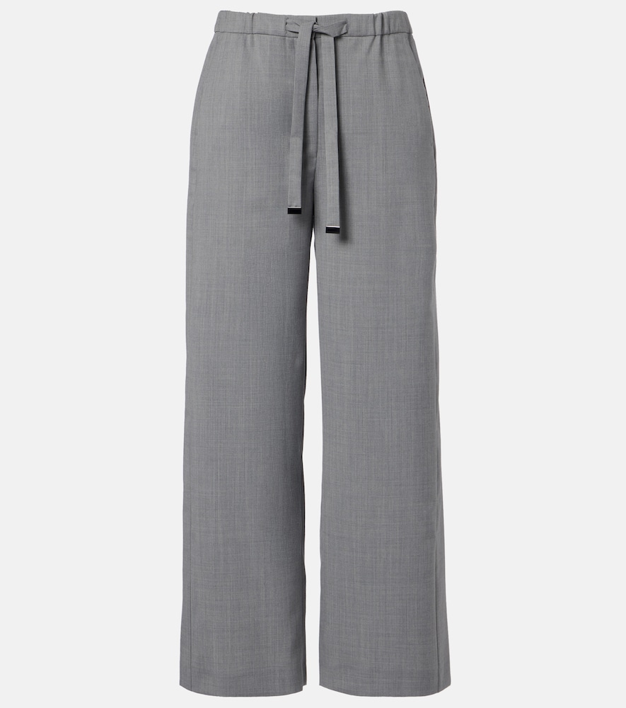 'S Max Mara Baia wool-blend wide-leg pants