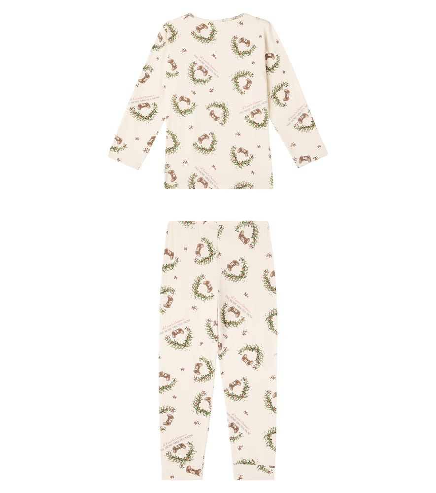 Konges Sløjd Printed Cotton-blend Jersey Pajamas In Multi