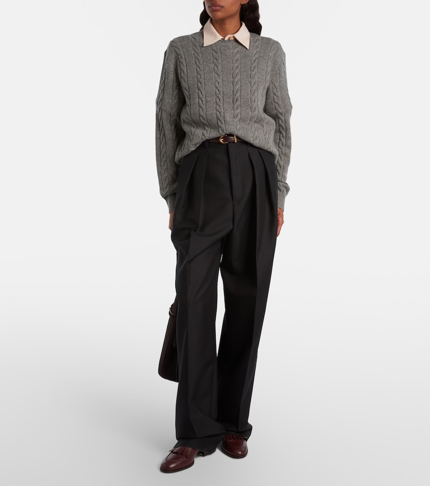 Loro Piana Cedar cable-knit cashmere sweater