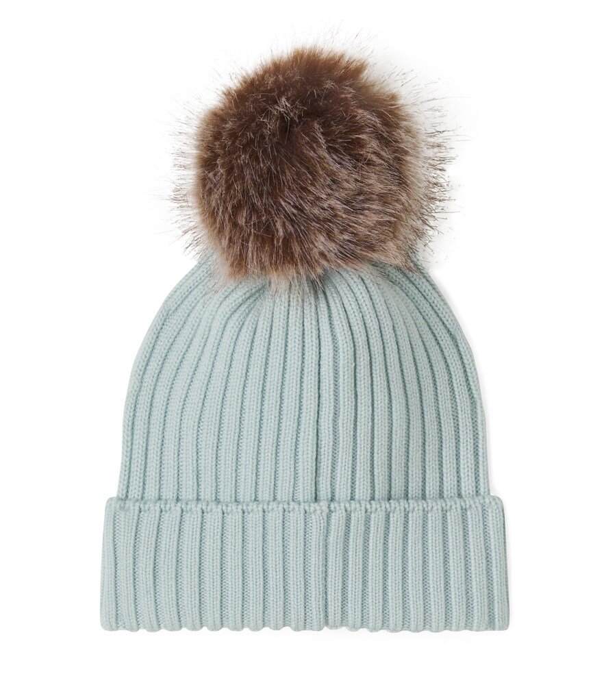  Moncler Enfant Moncler Enfant Mütze Aus Schurwolle 