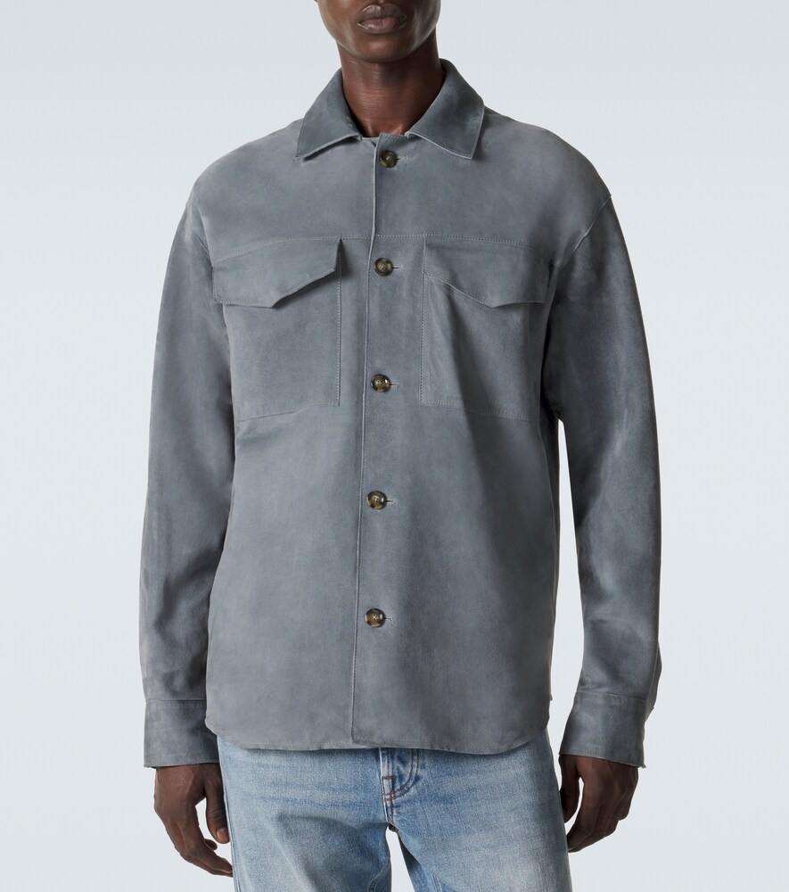  Lardini Lardini Suede Overshirt 