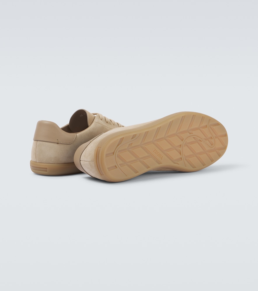  Zegna Zegna Sneakers 232 Aus Veloursleder 