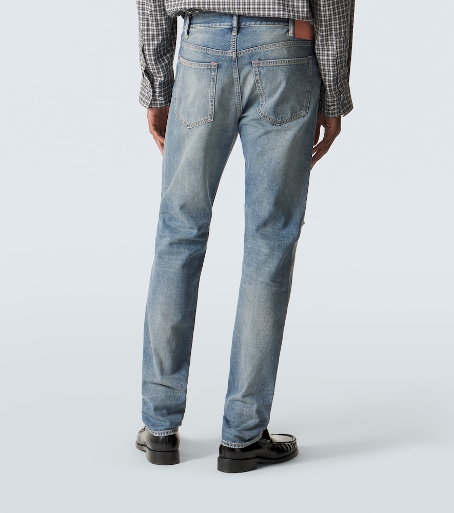  Acne Studios Acne Studios 1979m Distressed Slim Jeans 