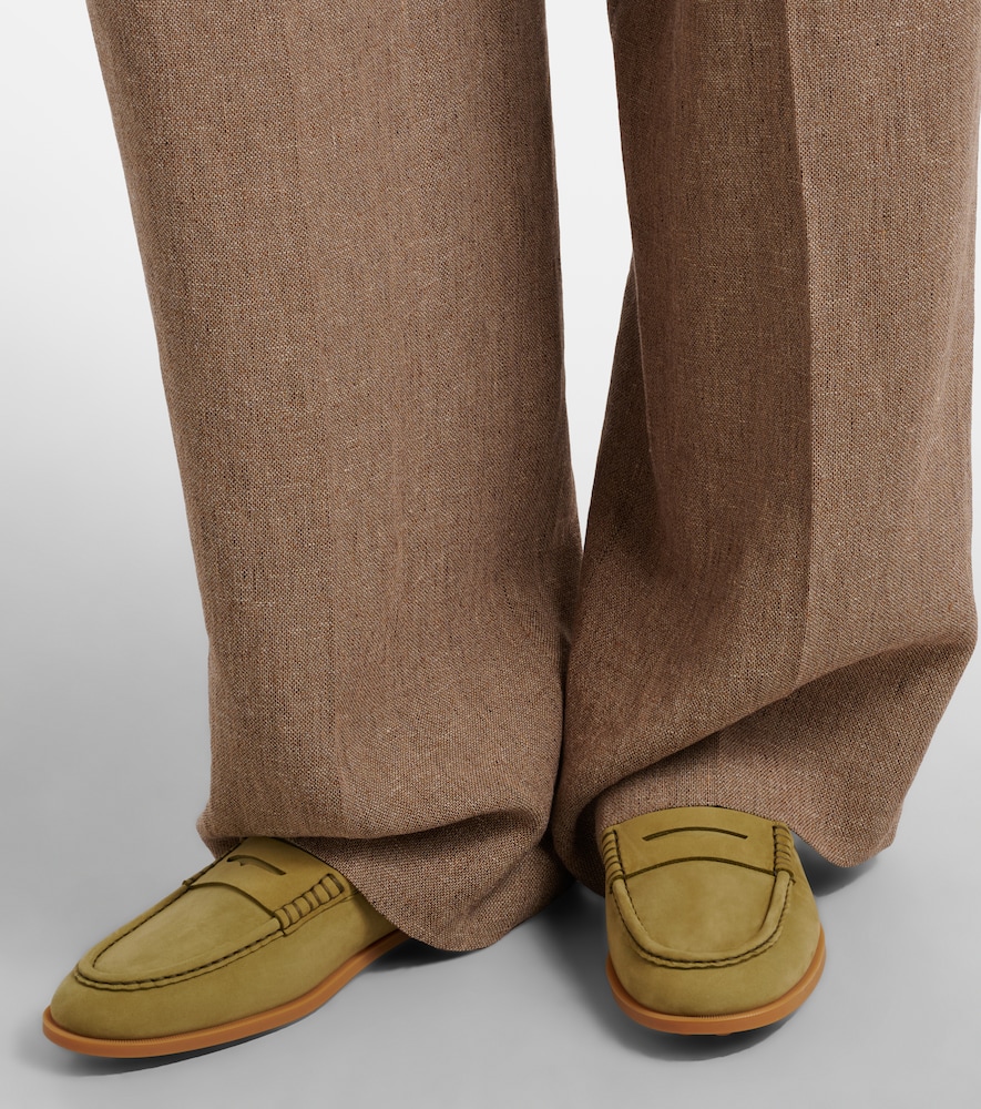 Tod's Leather penny loafers